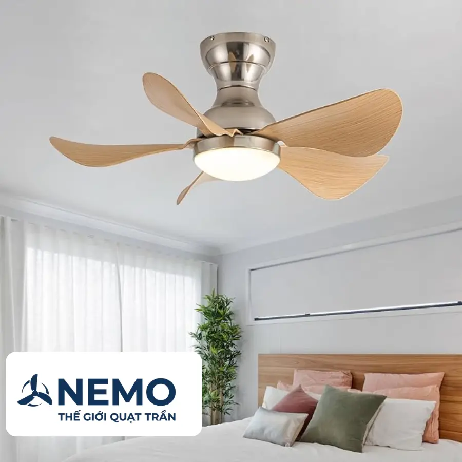 Quạt Trần Mini Cánh Ngắn